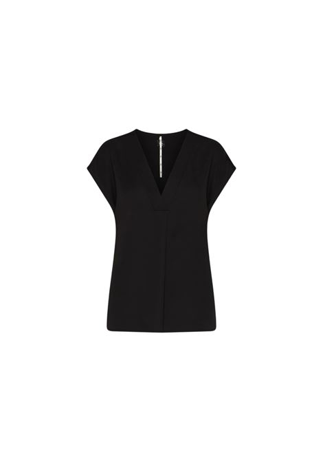 Blusa in satin fluido - NERO Marella articolo 365 | BRINA002